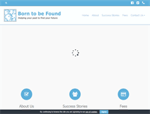 Tablet Screenshot of borntobefound.co.uk